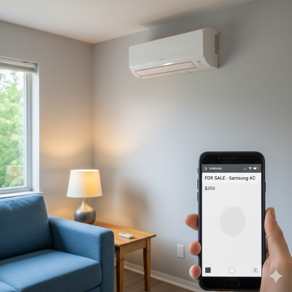 Samsung 1 Ton Split AC – Working Condition