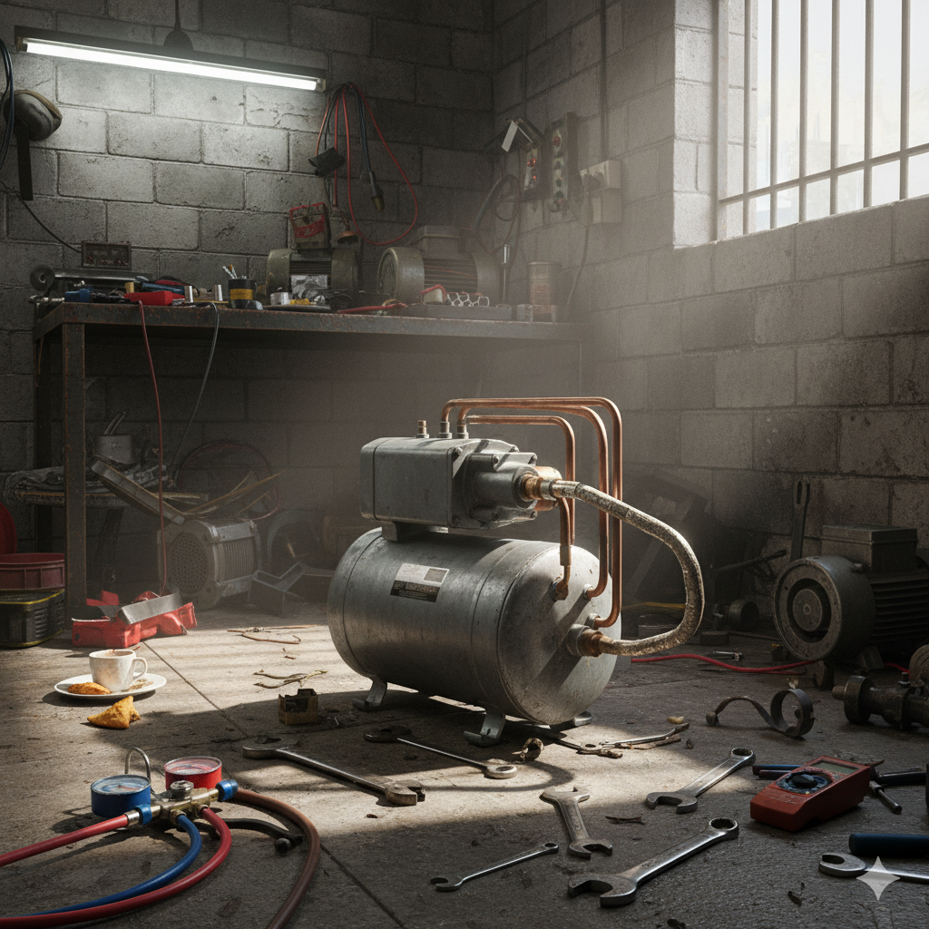 AC Compressor LG – Used Spare Part